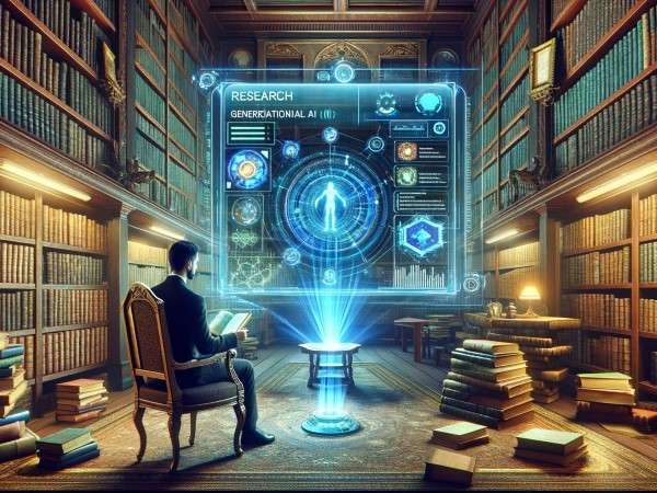 DALL·E-2024-06-09-18.52.50-A-scene-illustrating-the-superpower-_Research_-of-generative-AI 🔍RECHERCHER
