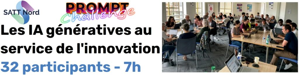 Prompt Challenge SATT Nord : les IA génératives au service de l'innovation, 32 participants