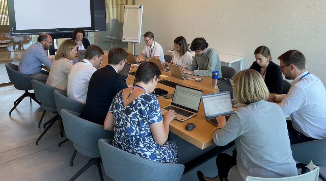 Atelier de cadrage IA avec un comite de direction